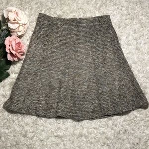 Tweed Fit and Flare work skirt